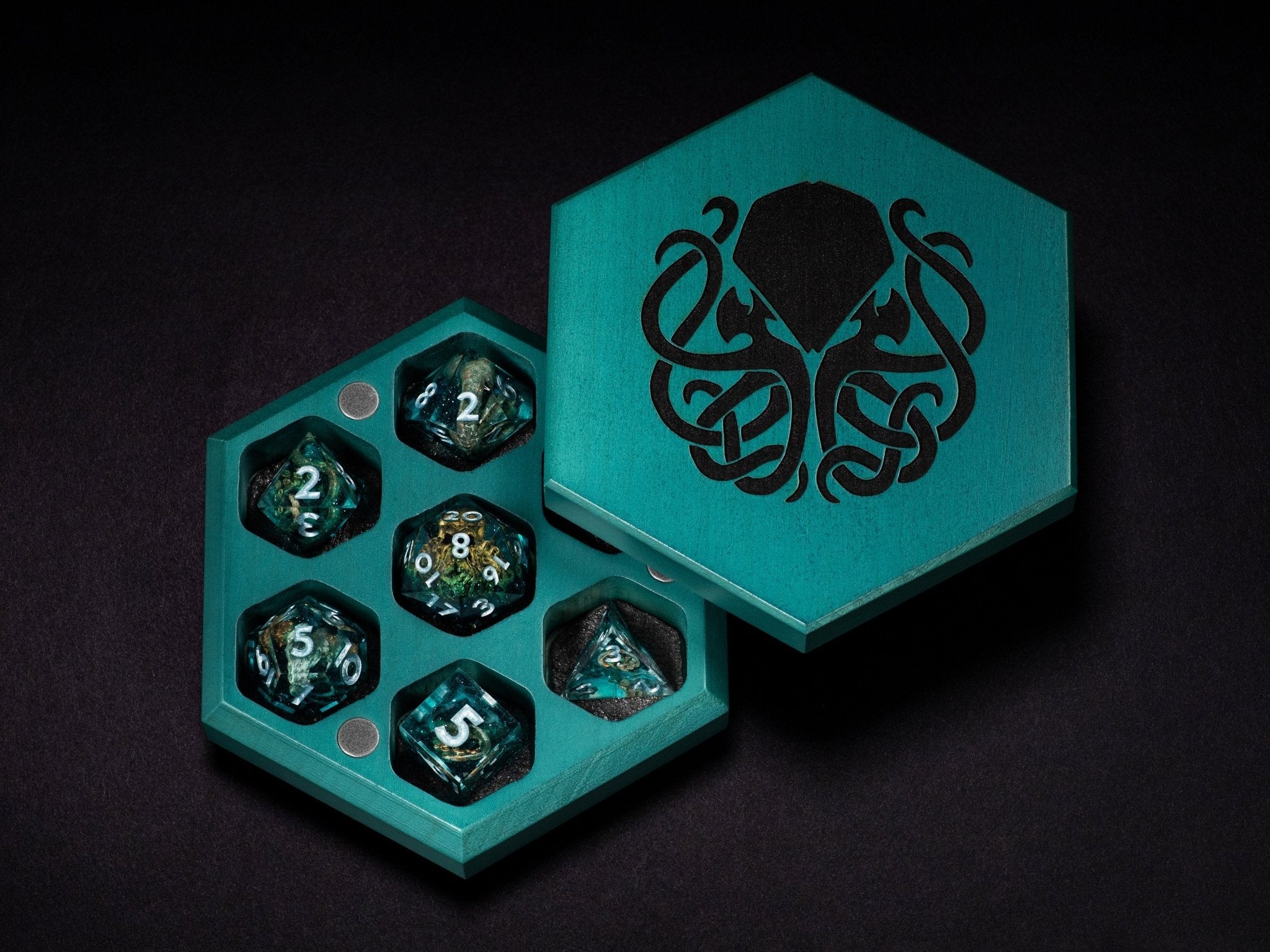 Cthulhu Dice Set - St George Leather Shop