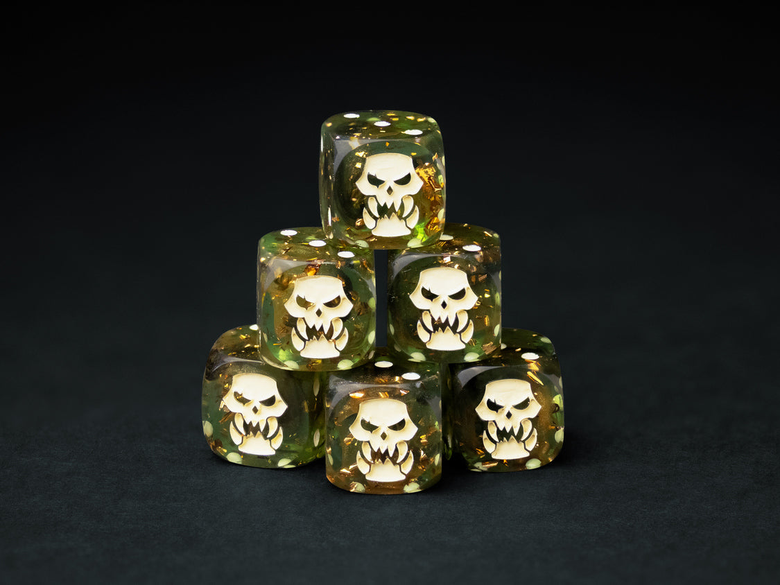 Dice Set D6 Orcs