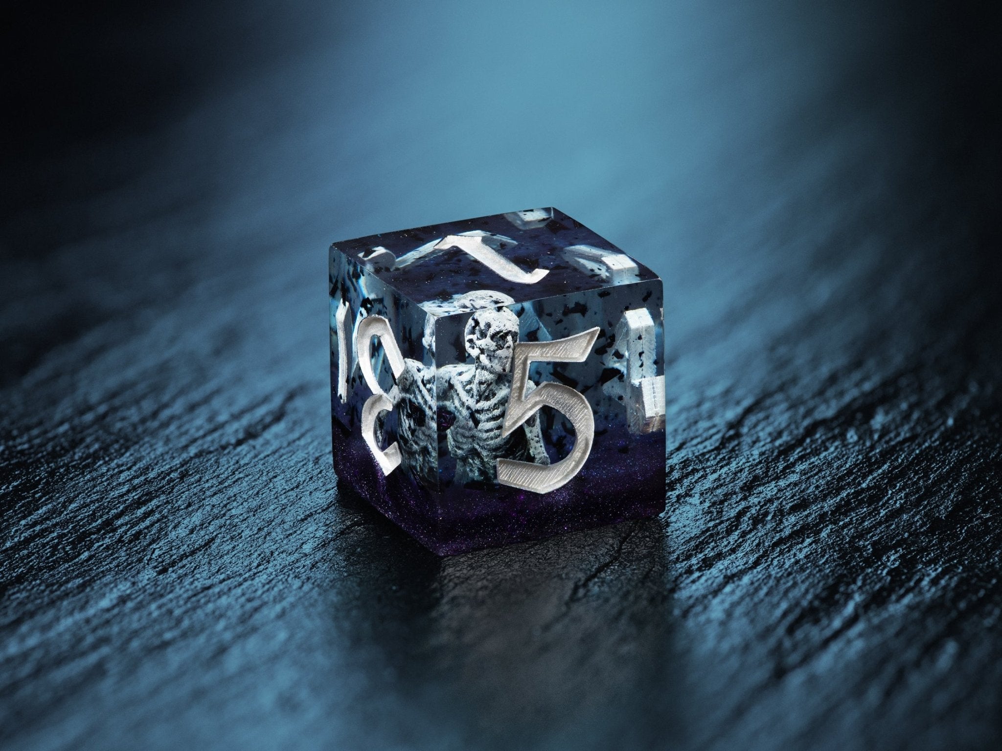 Skeleton Dice Set - St George Leather Shop