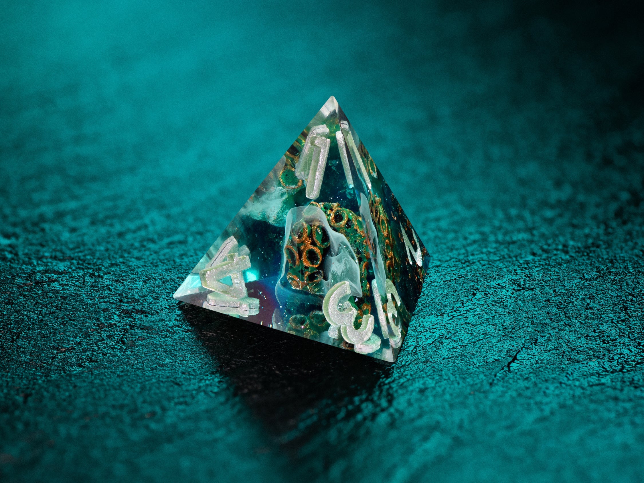 Dice Set Cthulhu Green