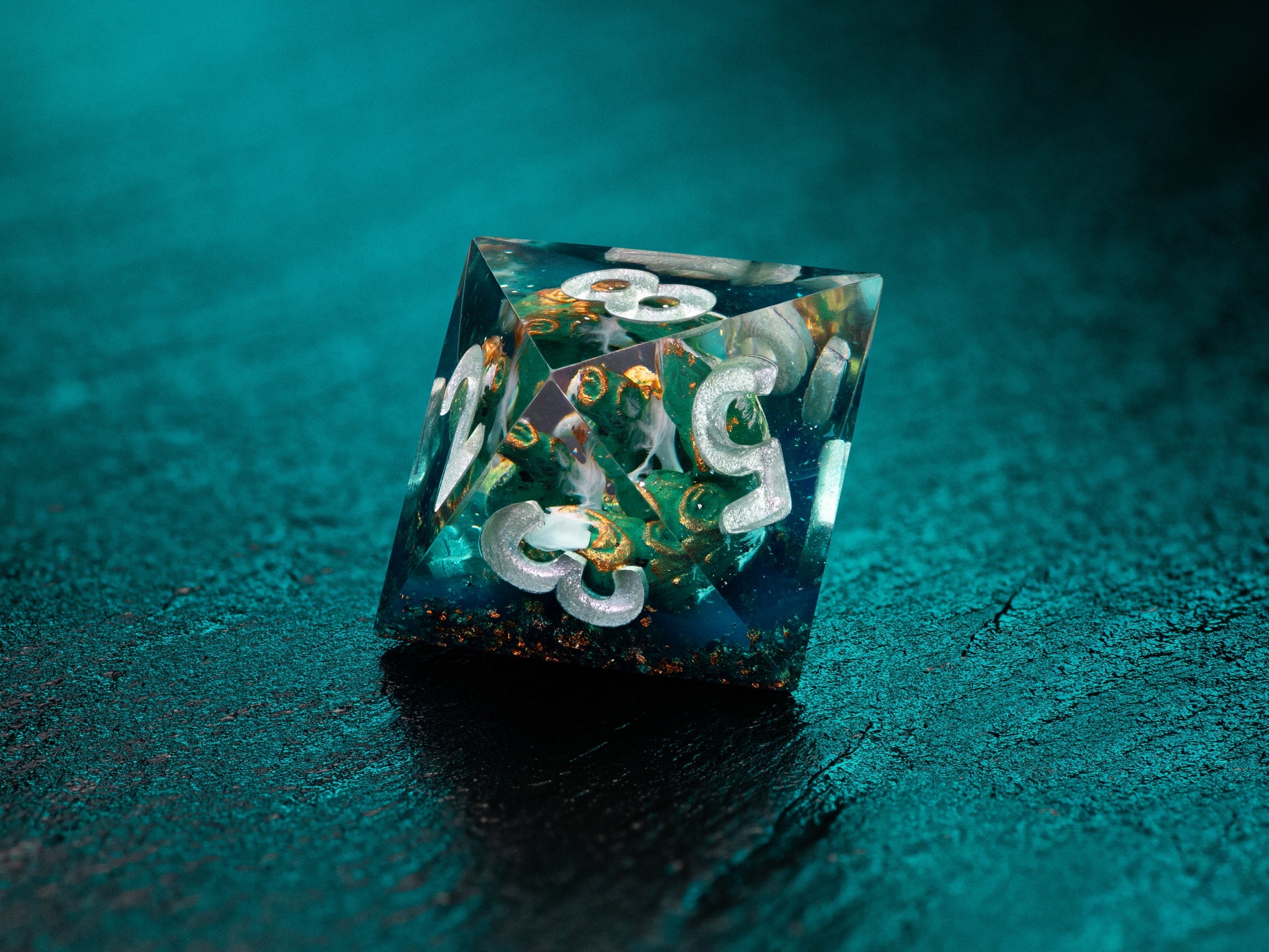 Dice Set Cthulhu Green