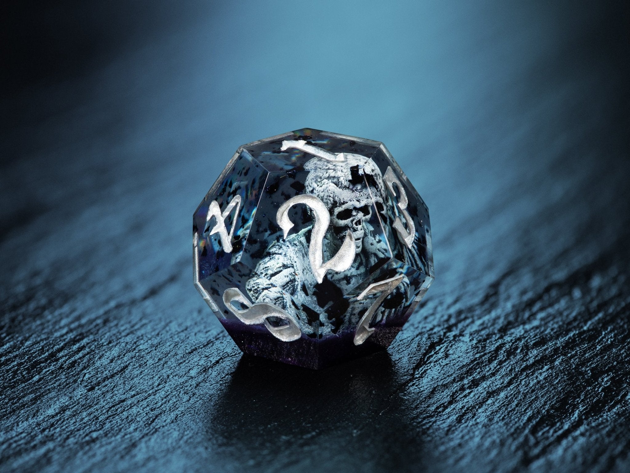 Skeleton Dice Set - St George Leather Shop