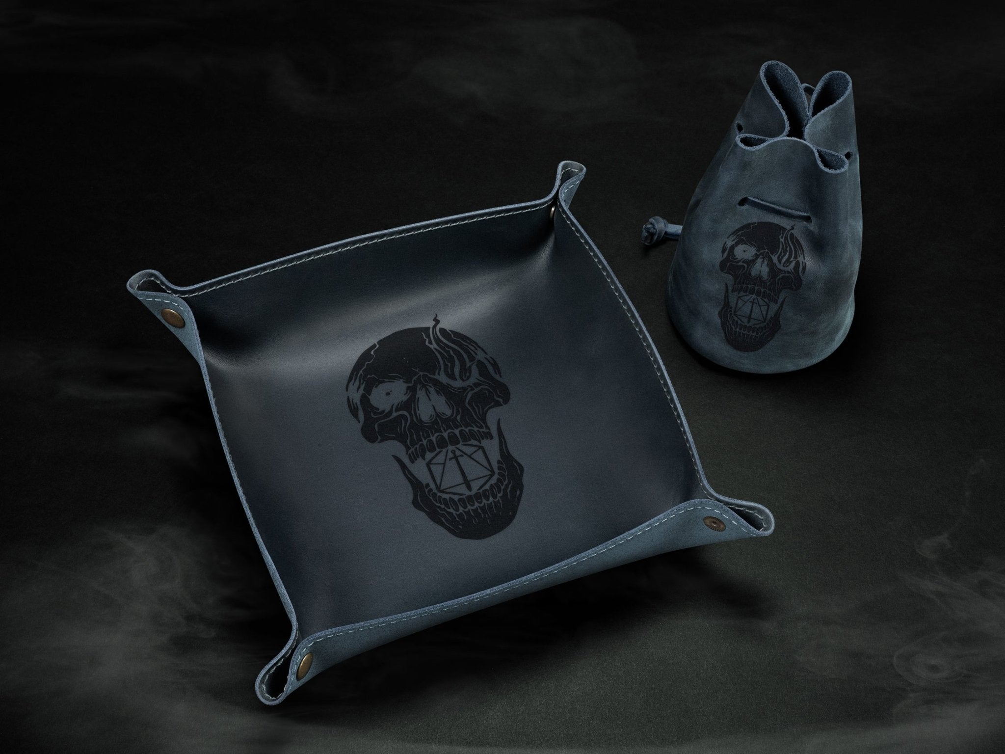 Skeleton Dice Set - St George Leather Shop